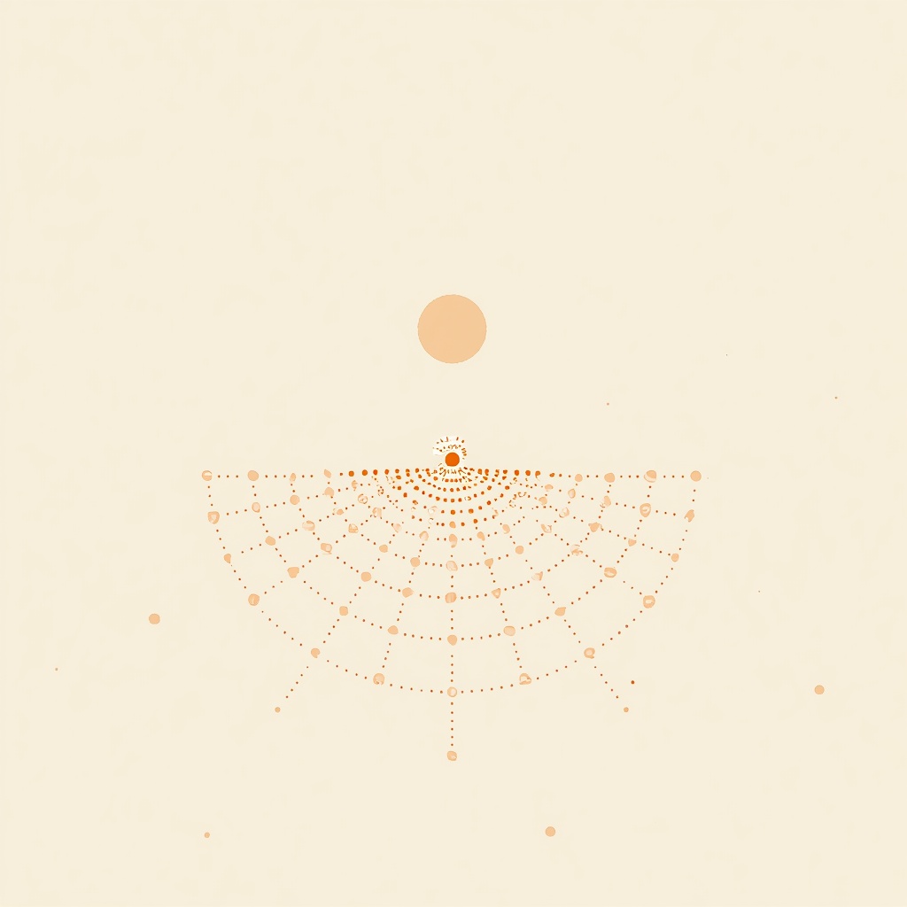 Illustration symbolisant l'apaisement des pensées et rituels envahissants
